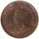 Bronze Half Pice Coin of King George V of Calcutta Mint of 1916.