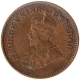 Bronze Half Pice Coin of King George V of Calcutta Mint of 1924.