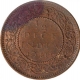 Bronze Half Pice Coin of King George VI of Calcutta Mint of 1940.