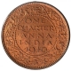 Bronze One Quarter Anna Coin of King George VI of Bombay Mint of 1940.