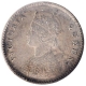 Silver Two Annas Coin of Victoria Queen of Calcutta Mint of 1875.