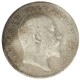 Silver Two Annas Coin of King Edward VII of Calcutta Mint of 1910.