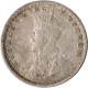 Silver Two Annas Coin of King George V of Bombay Mint of 1913.