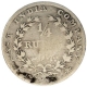 Silver Quarter Rupee Coin of King William IIII of Calcutta Mint of 1835.