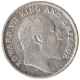 Silver Quarter Rupee Coin of King Edward VII of Calcutta Mint of 1904.