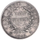 Silver Half Rupee Coin of Victoria Queen of Bombay Mint of 1840.