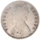 Silver Half Rupee Coin of Victoria Empress of Calcutta Mint of 1894.