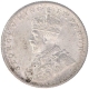 Silver Half Rupee Coin of King George V of Bombay Mint of 1917.