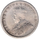 Silver Half Rupee Coin of King George V of Calcutta Mint of 1929.