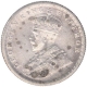 Silver Half Rupee Coin of King George V of Calcutta Mint of 1934.