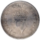 Silver Half Rupee Coin of King George VI of Calcutta Mint of 1939.