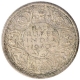 Silver Half Rupee Coin of King George VI Bombay Mint of 1940.