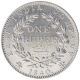 Silver One Rupee Coin of Victoria Queen of Bombay Mint of 1840.