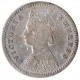 Silver One Rupee Coin of Victoria Empress of Bombay Mint of 1889.