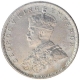 Silver One Rupee Coin of King George V of Bombay Mint of 1918.