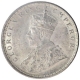 Silver One Rupee Coin of King George V of Calcutta Mint of 1919.