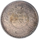 Silver One Rupee Coin of King George VI of Bombay Mint of 1938.