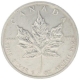 Silver Five Dollar Coin of Elizabeth II of Canada.