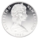 Silver Proof Dollar Coin of Elizabeth II of New Zealand.