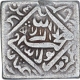 Silver Square Akbars Token.