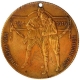 Brass Medal for  Freedom and Honor of King George V 1919.