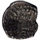 Silver Drachma Coin of Dhahrasena of Traikutakas.