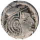 Silver Drachma Coin of Visvasena of Western Kshatrapas.