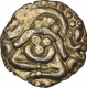 Debased Gold Dinar Coin of Gangeyadeva of Kalachuris of Tripuri.