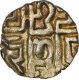 Debased Gold Dinar Coin of Gangeyadeva of Kalachuris of Tripuri.