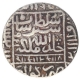 Silver One Rupee Coin of Sher Shah Suri of Gwalior Mint of Delhi Sultanate.