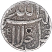 Silver One Rupee Coin of Akbar of Ahmadabad Mint of Month Isfandarmuz.