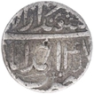 Silver One Rupee Coin of Akbar of Ahmadabad Mint of Month Isfandarmuz.