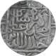 Silver One Rupee Coin of Akbar of Kalpi Mint.