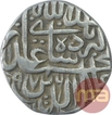 Silver One Rupee Coin of Akbar.