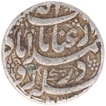 Silver One Rupee Coin of Jahangir of Ahmadabad Mint.