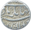 Silver One Rupee Coin of Jahangir of Ahmadnagar Mint.