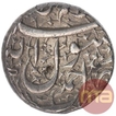 Silver One Rupee Coin of Jahangir of Ahmadnagar Mint.