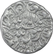 Silver One Rupee Coin of Shah Jahan of Surat Mint.