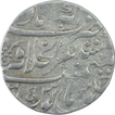 Silver One Rupee Coin of Aurangzeb Alamgir of Akbarbad Mustaqir ul Khilafa Mint.