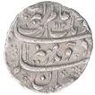 Silver One Rupee Coin of Aurangazeb Alamgir of Bijapur Mint.