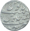 Silver One Rupee Coin of Aurangzeb Alamgir of Sarhind Mint.