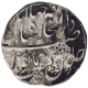 Silver One Rupee Coin of Rafi ud Darjat of Shahjahanabad Dar ul Khilafa Mint.