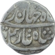 Silver One Rupee Coin of Shahjahan III of Azimabad Mint.