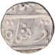 Silver Half Rupee Coin of Katak Mint of Maratha Confederacy.