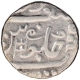 Silver Half Rupee Coin of Katak Mint of Maratha Confederacy.