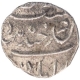 Silver One Eighth Rupee Coin of Mir Mahbub Ali Khan of Hyderabad State.