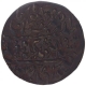 Copper Nazarana Paisa Coin of Madho Singh II of Sawai Jaipur Mint of Jaipur State.