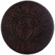 Copper One Paisa Coin of Muhammad Ismail of Jaora State.