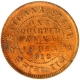 Copper Quarter Anna Coin of Jaswant Singh II of Sailana State.