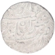 Silver One Rupee Coin of Arkat Mint of Indo French.